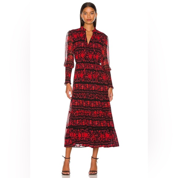 BB Dakota Steve Madden It’s a Moment Midi Dress, S - Picture 1 of 7